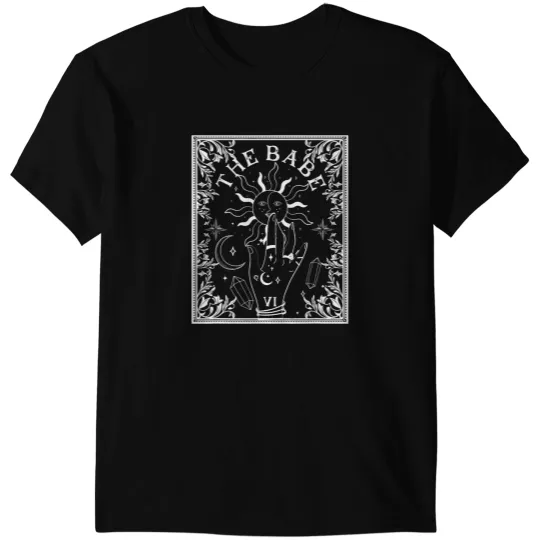 Mens Boho Mystic Tarot Celestial Bachelorette Bride Bridesmaid T-Shirts