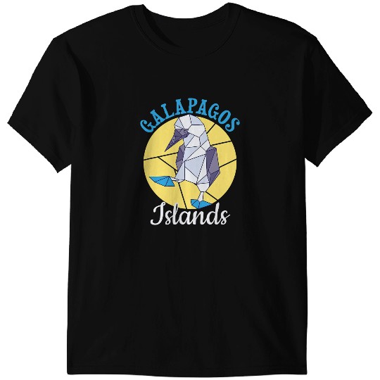 Galapagos Islands Seabird Blue Footed Booby Bird T-Shirts