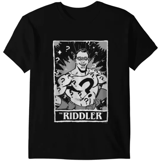 DC Comics Halloween The Riddler Tarot Poster T-Shirts
