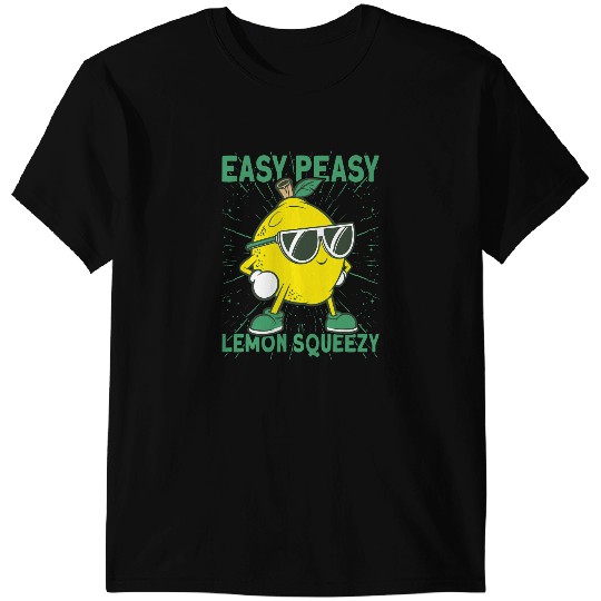 Easy Peasy Lemon Squeezy Lemonade Stand Crew 1 T-Shirts