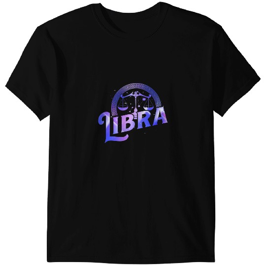 Libra Horoscope Zodiac Sign Astrology Symbol T-Shirts