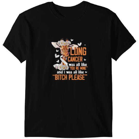 Giraffe Gift Inspirational Lung Cancer Survivor Funny Quote Giraffes 108 T-Shirts