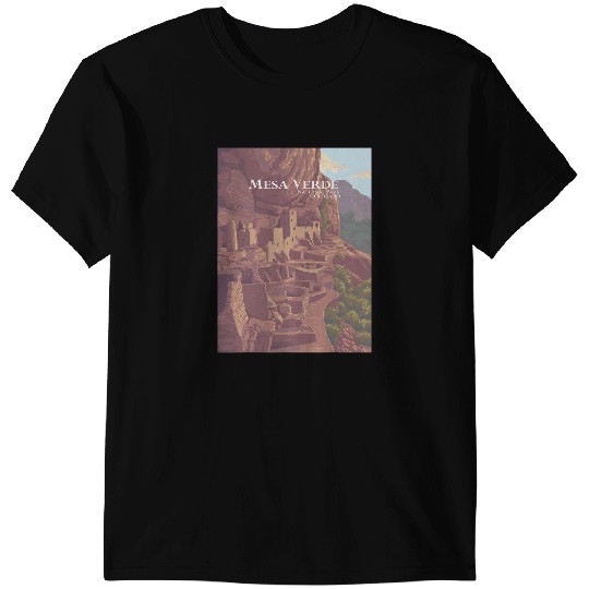 Camping Camp Mesa Verde National Park Camping Hiking Adventure Tourism Camper T-Shirts