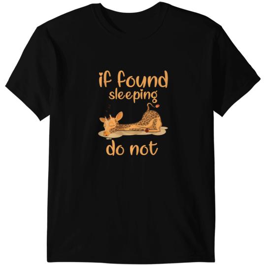 Giraffe Gift Kids Giraffes Pajama Pajamas Girls PJs Do Not Disturb 52 T-Shirts