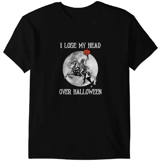 Funny Horse vintages Halloween Headless Horseman Men Women 114 T-Shirts