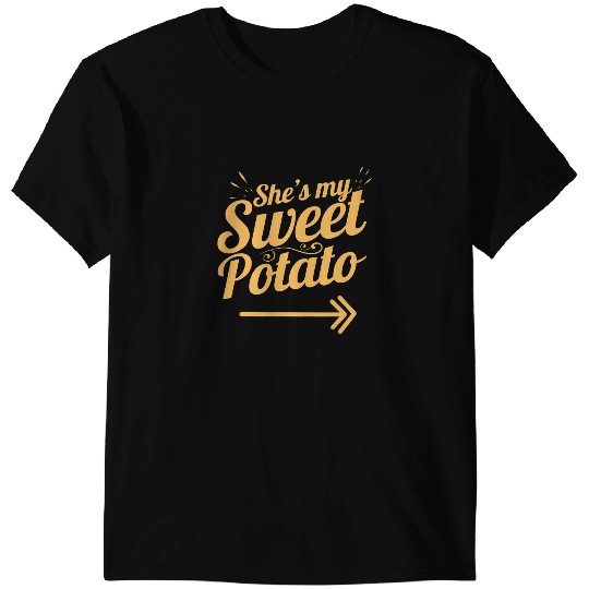Shes My Sweet Potato I YAM Couples Matching T-Shirts