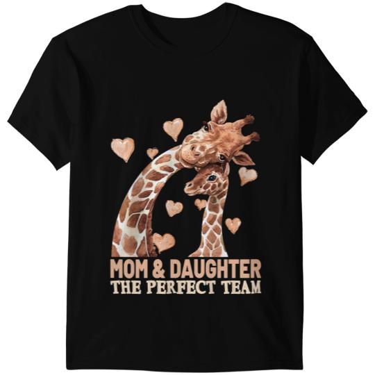 Giraffe Gift Mom Daughter Team Giraffes 50 T-Shirts