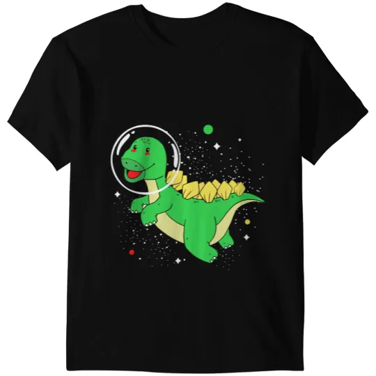 Dinosaur Dino Lover Dinosaur Astronaut Stegosaurus T-Shirts
