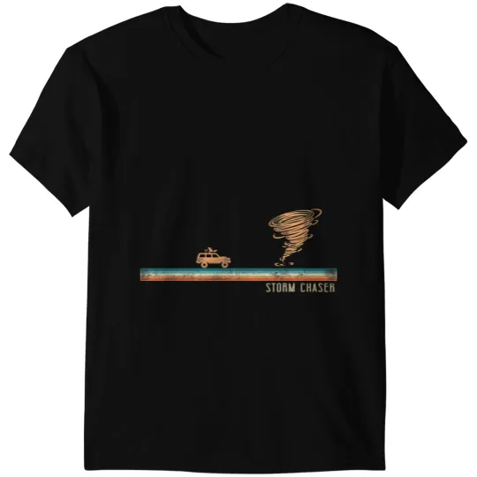 Storm Chaser Hurricane Meteorology Tornado Retro vintages 5 T-Shirts