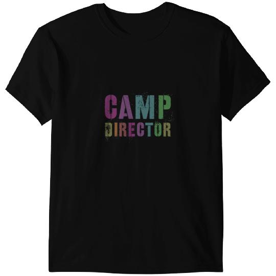 Camping Camp Rockin CAMP DIRECTOR Camping Host Chaos Coordinator Leader Camper T-Shirts