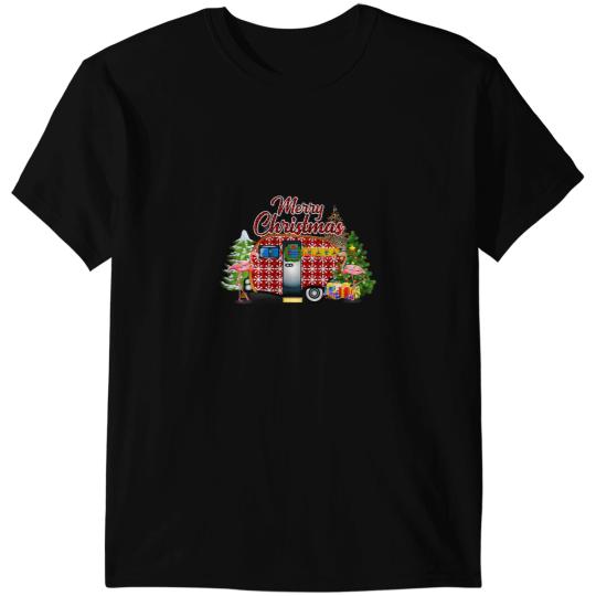 Pink Flamingo qJZA Christmas Camping Flamingo xmass Party Camping 19 Flamingos T-Shirts