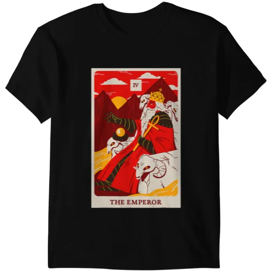 The Emperor vintages Tarot Card Magic Occult Supernatural 1 T-Shirts