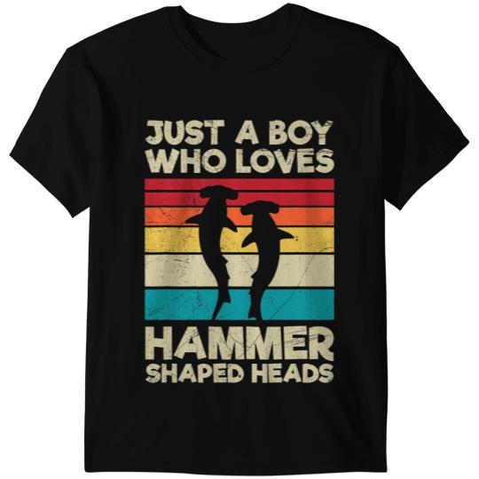 Ocean Shark Hammerhead Shark Diving Quote for a Hammerhead Shark Boy T-Shirts