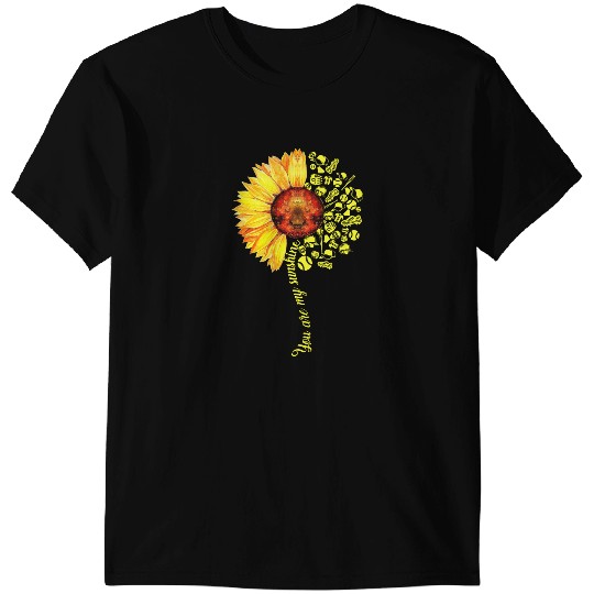Softball Gift Sunflower You Are My Sunshine T-Shirts