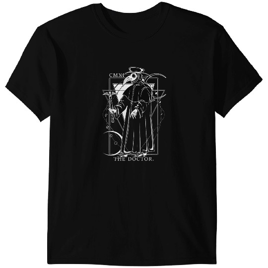 Tarot card with a Plague Doctor T-Shirts
