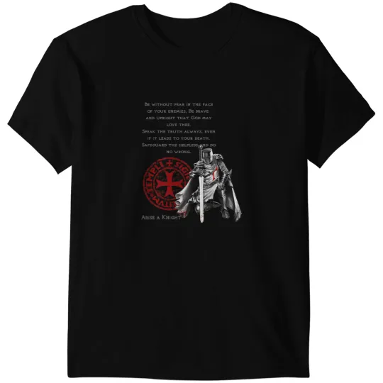Knights Templar Cross Christian Soldiers 31 T-Shirts