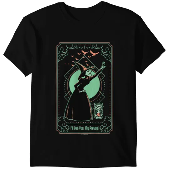 The Wizard of Oz Wicked Witch Ill Get You My Pretty Tarot T-Shirts