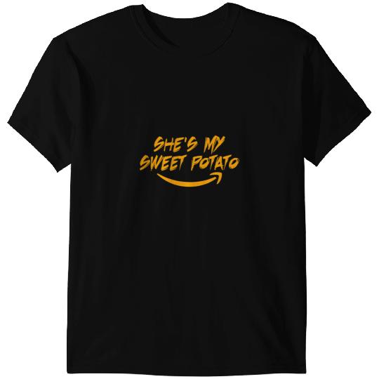 Shes My Sweet Potato I Yam Set Couples Thanksgiving Present T-Shirts