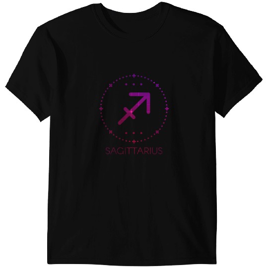 Sagittarius Zodiac Sign Bow And Arrow T-Shirts