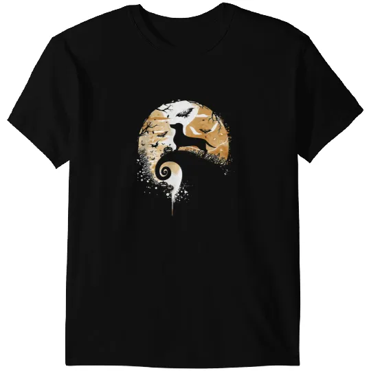 Wiener Weiner dog in the Moon Dachshund Halloween Pumpkin 26 Dachshund Doxie T-Shirts