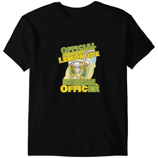 Official LemonAid Rescue Officer Lemonade Juice T-Shirts