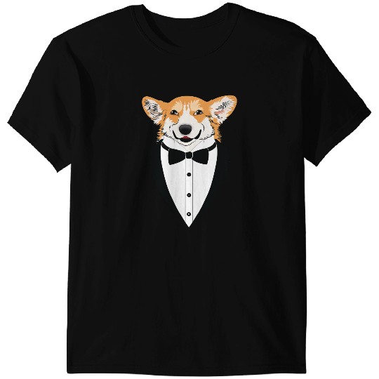 Welsh Corgi Dog Corgis Welsh Corgi For Womens Tuxedo Corgi Men 169 Corgis T-Shirts