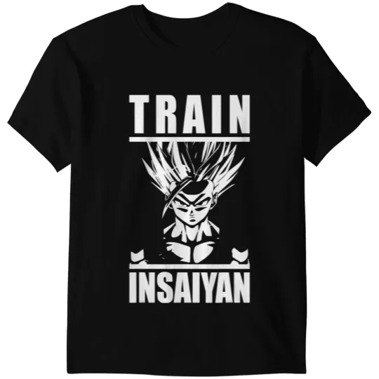 Train Insaiyan Anime Gym and Workout Motivational 1 T-Shirts