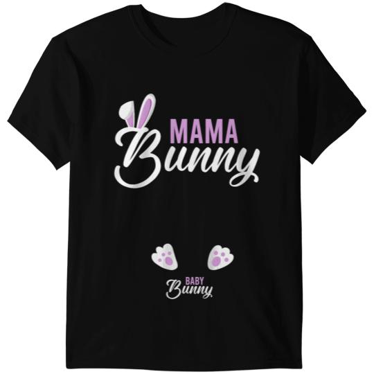Rabbits Easter Pregnancy Quote Pregnant Mom Mama Bunny Baby Bunny 1 T-Shirts
