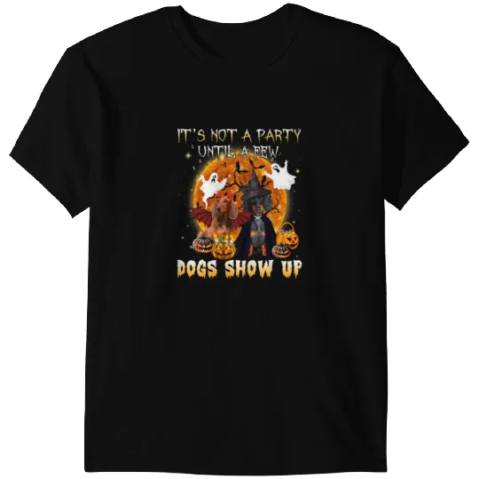 Wiener Show Up Halloween Pumpkin carnivals 101 Dachshund Doxie T-Shirts