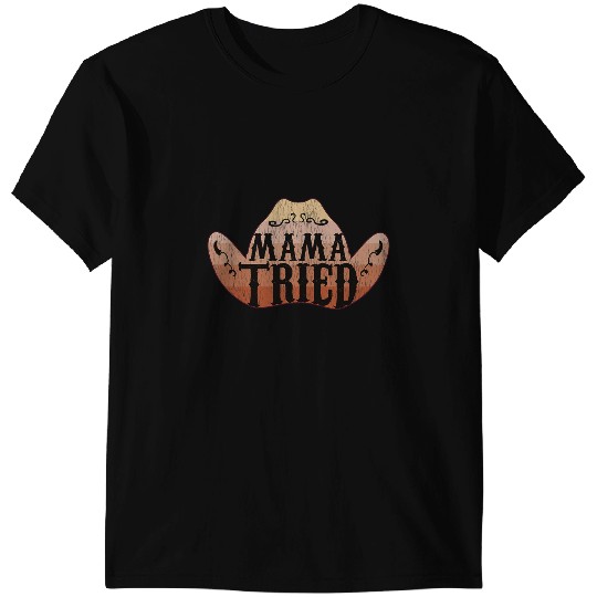 Womens Country Music Mama Tried T-Shirts