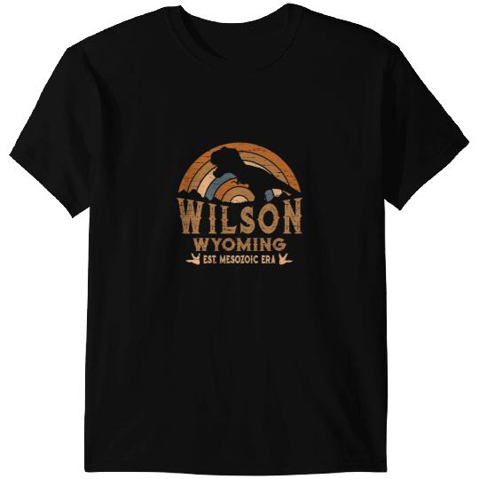 Dinosaur Dino Wilson Wyoming WY Dino Dinosaur Paleontology TRex T-Shirts