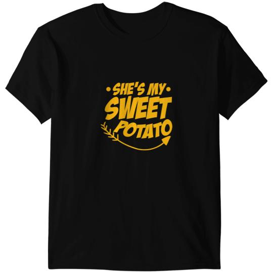 Thanksgiving Shes My Sweet Potato I Yam Matching Christmas T-Shirts