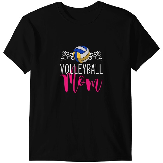 Volleyball Gift Mothers Day Volleyball Fan Volleyball Player Mom Volleyball T-Shirts