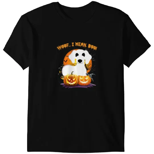Wiener Halloween Woof I Mean Boo Halloween Dachshund Dog Dachshund Doxie T-Shirts