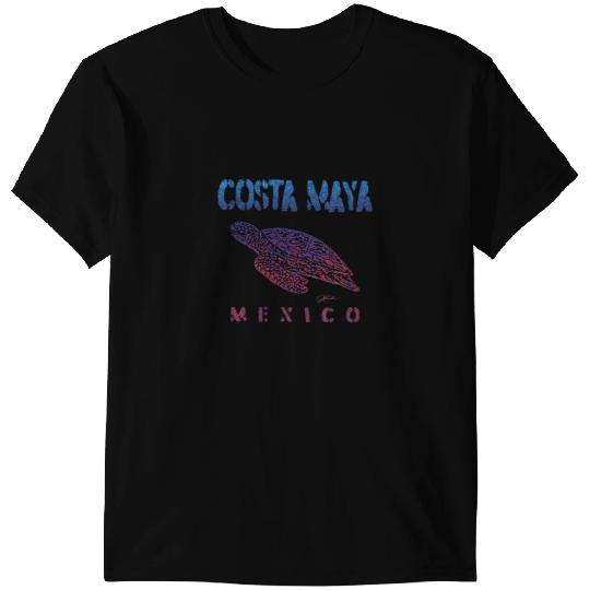 KV9 Turtle JCombs Costa Maya Mexico Gliding T-Shirts
