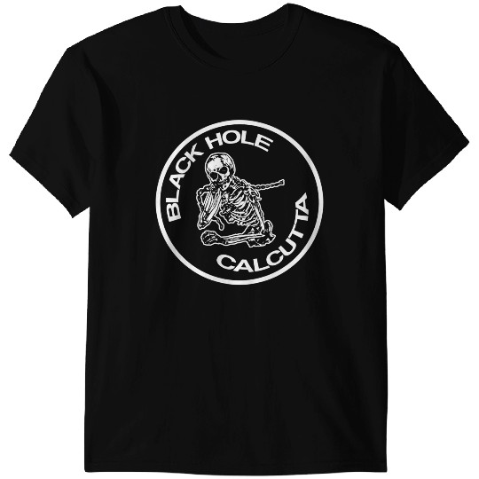 Black Hole of Calcutta - Addams Family Travel Badge T-Shirts