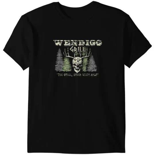 Wendigo Grill, weathered and distressed T-Shirts
