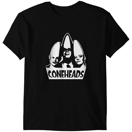 Coneheads   Eierkopf Retro Kult Serie Lustig Dickkopf Glatze T-Shirts