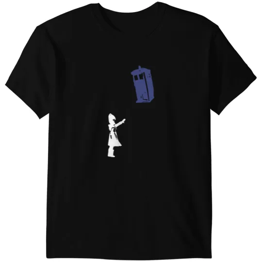 Stencil Doctor Who TARDIS T-Shirts