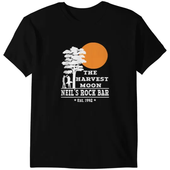 Neil Young Inspired T-Shirt Harvest Moon CSN&Y Rock T-Shirts