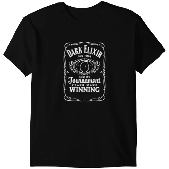 New Popular Dark Elixir Clash Of Clans Quote COC T-Shirts