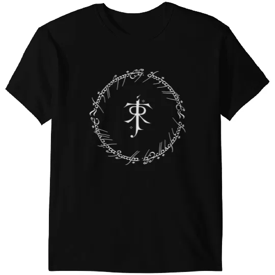 Tolkien Ring Inscriptions T-Shirts