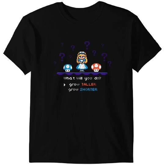 Alice In 8-Bit Land T-Shirts