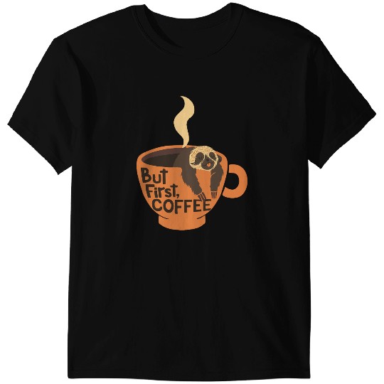 Discover But First, Coffee! T-Shirts