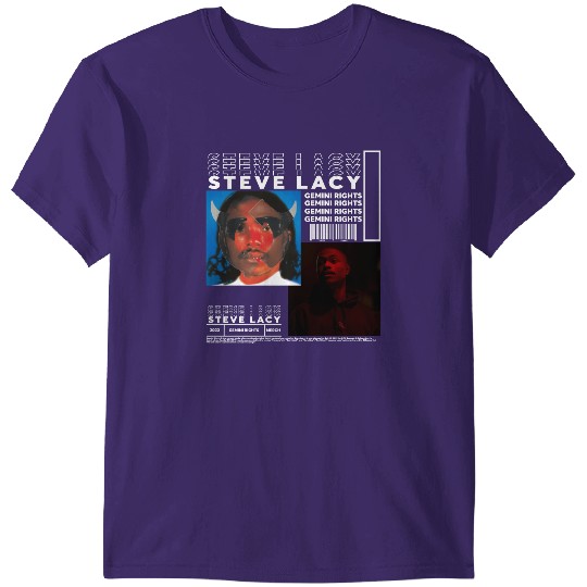 Steve Lacy Women and Men T-Shirt - Gemini Rights Album Shirt