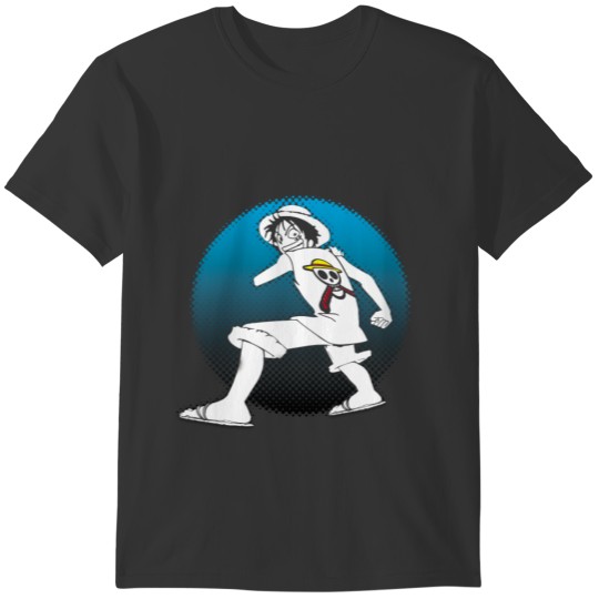 Luffy white tone T-shirt