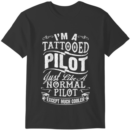 TATTOOED PILOT2 T-shirt