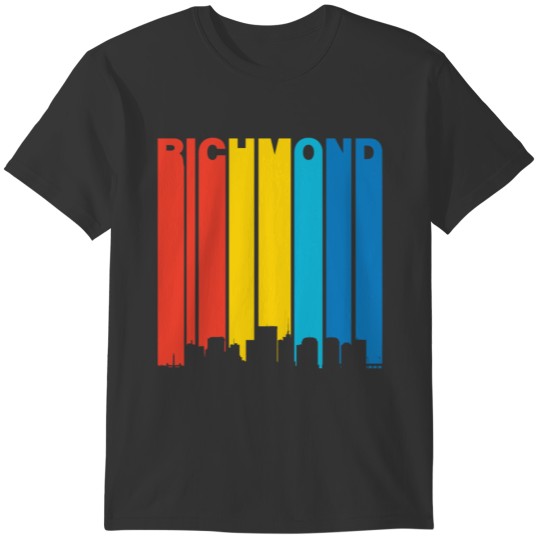 Retro Richmond Skyline T-shirt