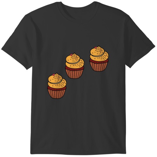 3 Little Cupcakes T-shirt
