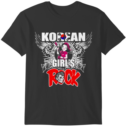 Korean Girls Rock T-shirt